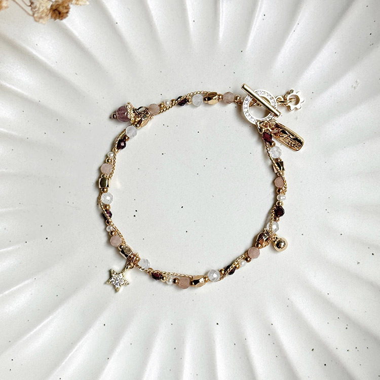 生日花 • 拾壹月貳捌 • 腐肉花 – 石榴太陽石 – 手鍊