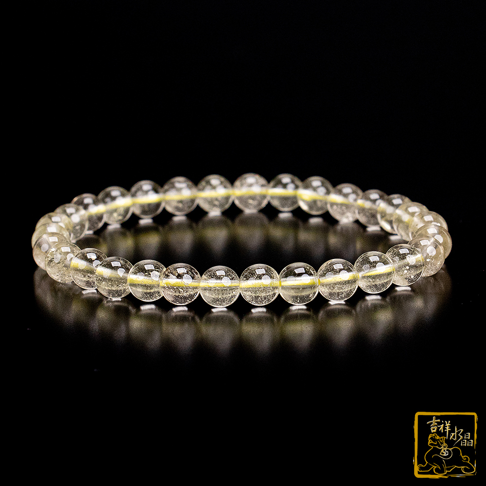 利比亞黃金隕石手珠 6mm 淨化護身