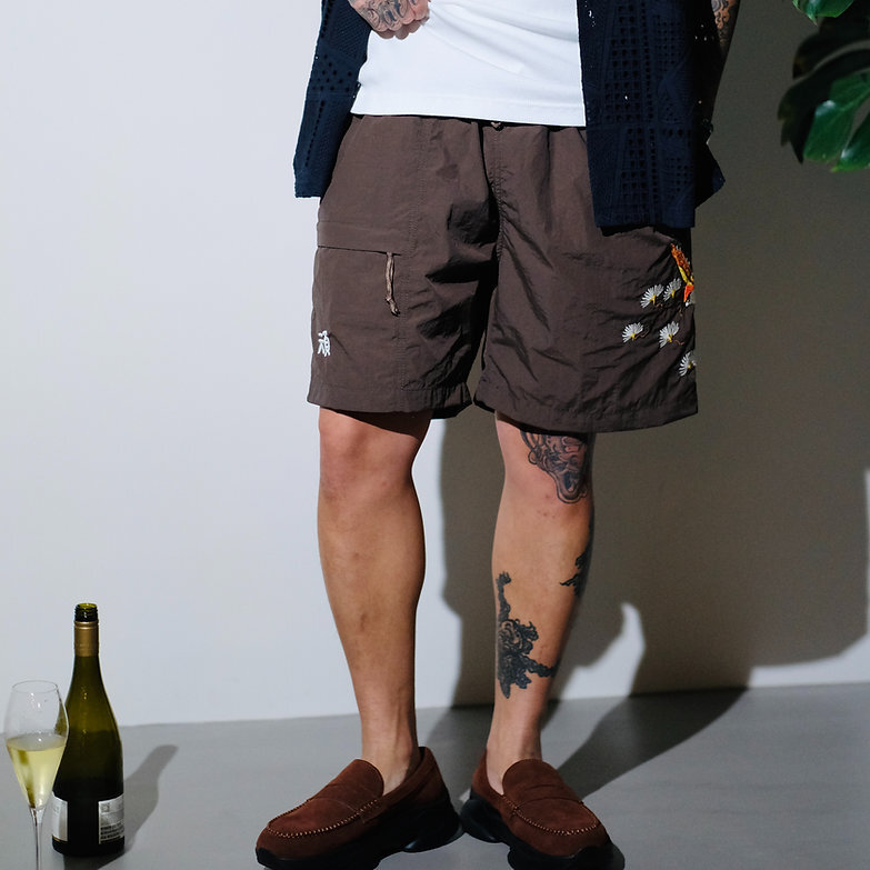 Club Stubborn Ultra Souvenir Shorts - Eagle Brown