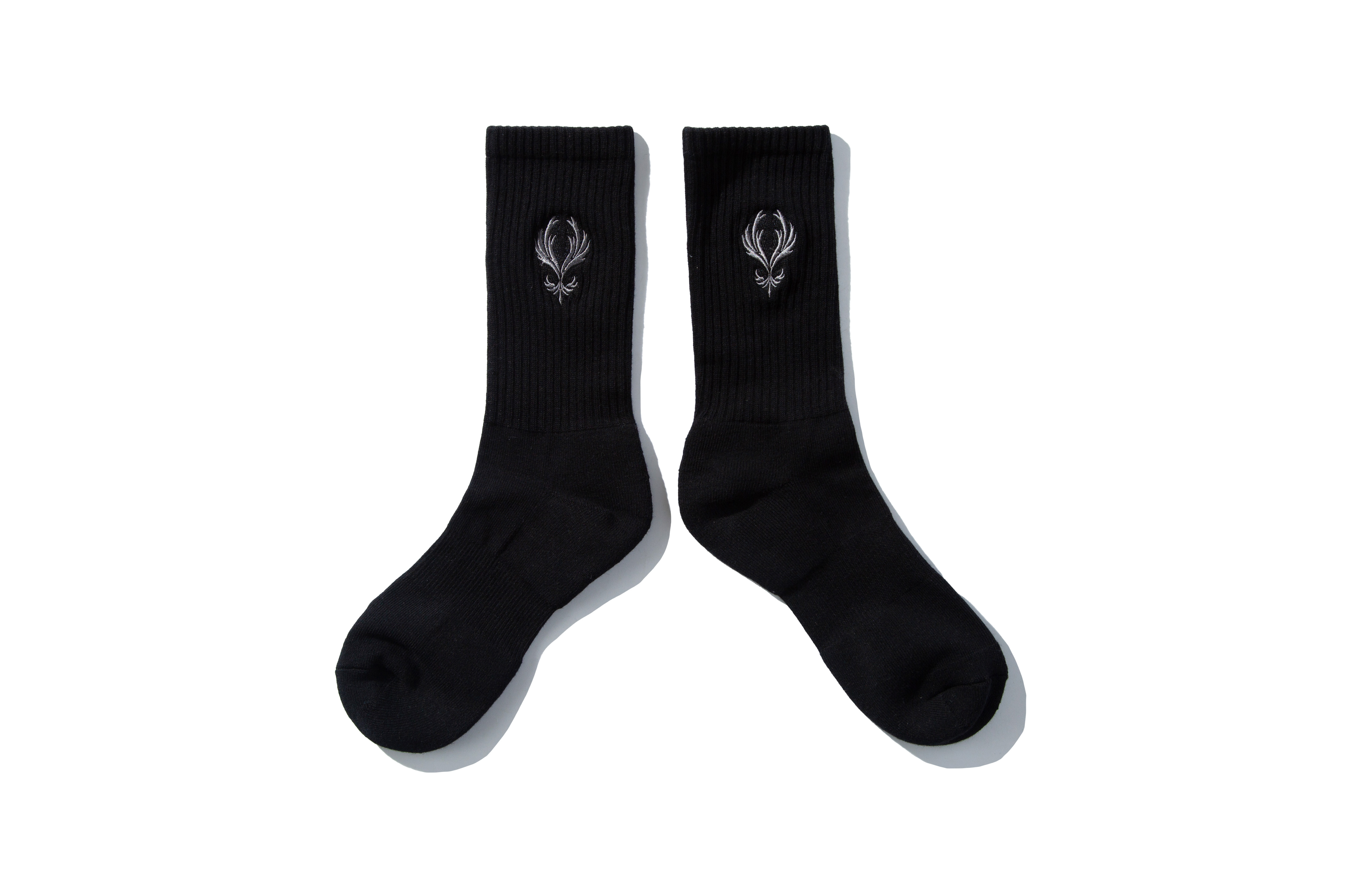 REMIX "RE Laureate Socks" (Black)