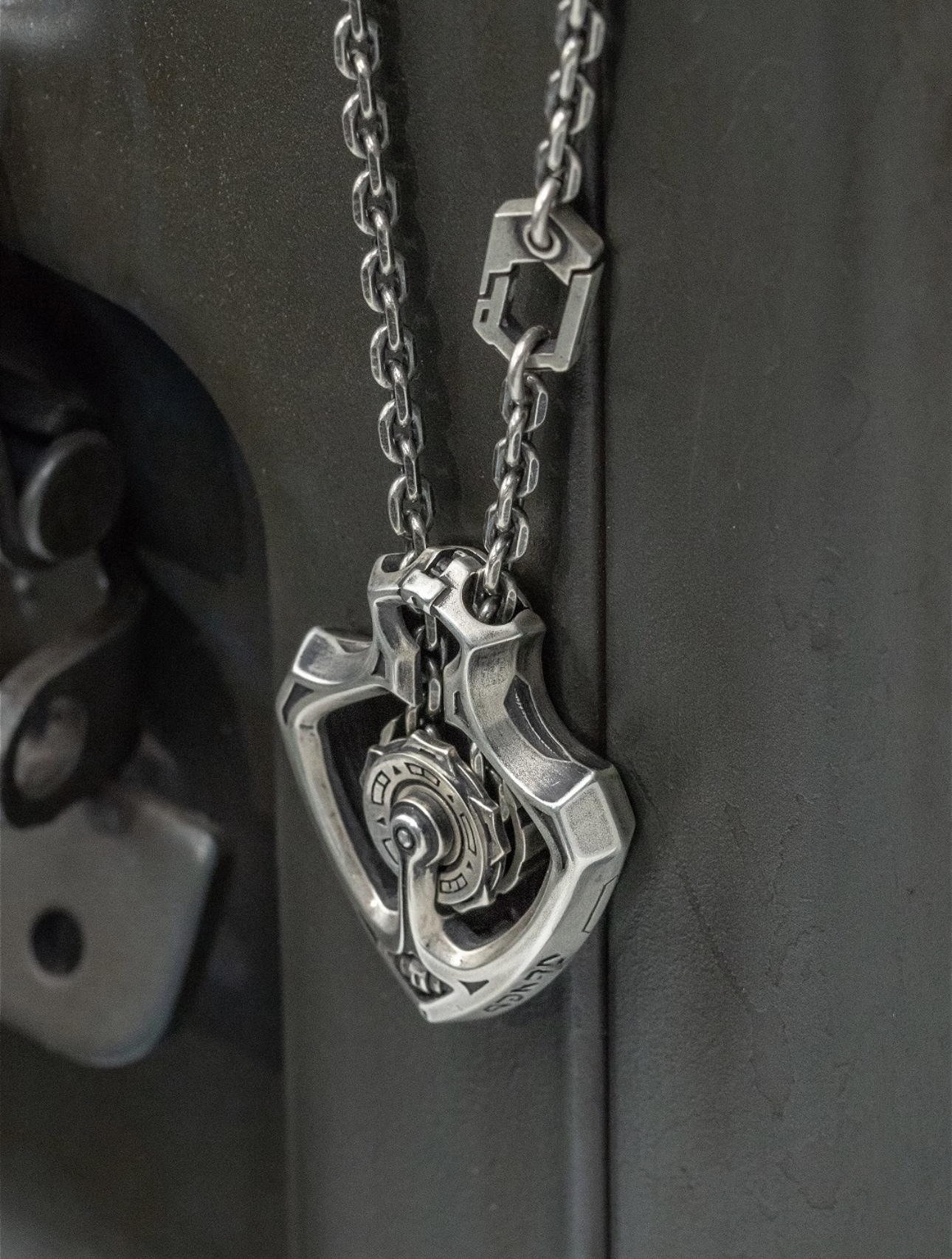 / 穿梭者 / 異造機械傳動銀飾吊墜 925銀