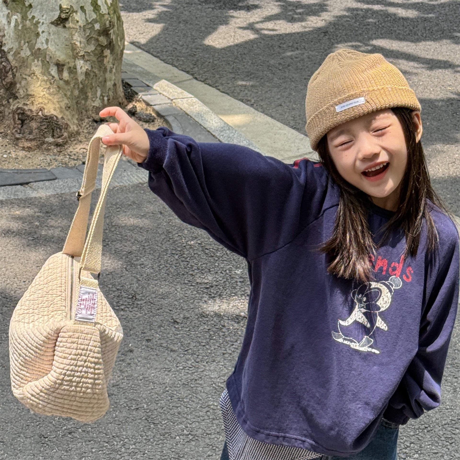 慵懶澎袖企鵝上衣