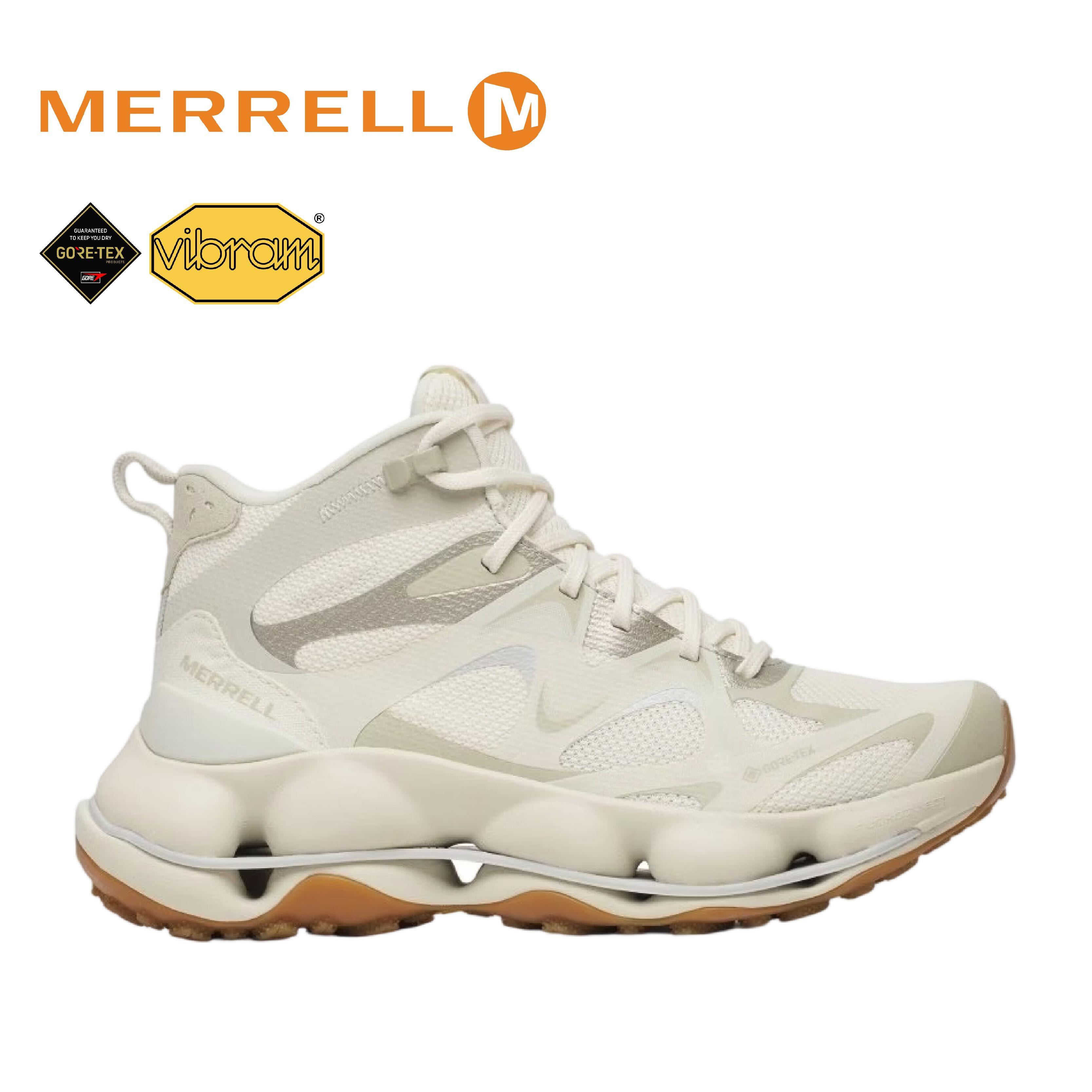 MERRELL 美國 SPEEDARC MATIS MID GTX 防水登山健行鞋 女款(象牙白色) 33ML038850