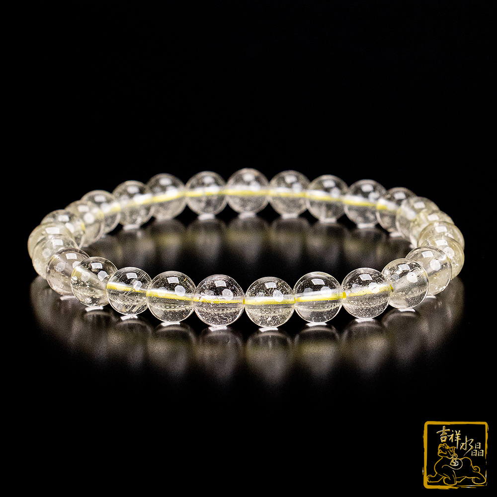 利比亞黃金隕石手珠 8mm 淨化護身