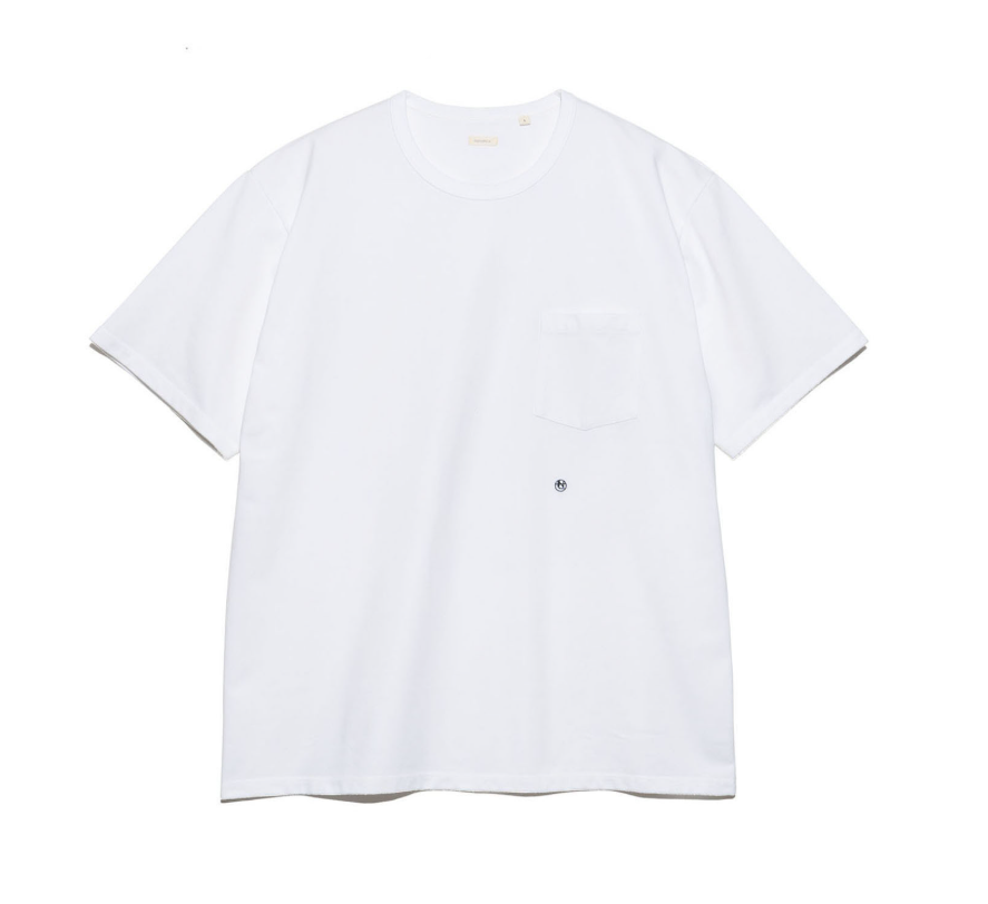 Nanamica / COOLMAX 平紋針織口袋 短袖T 恤 / S25SI114 /  AUG25