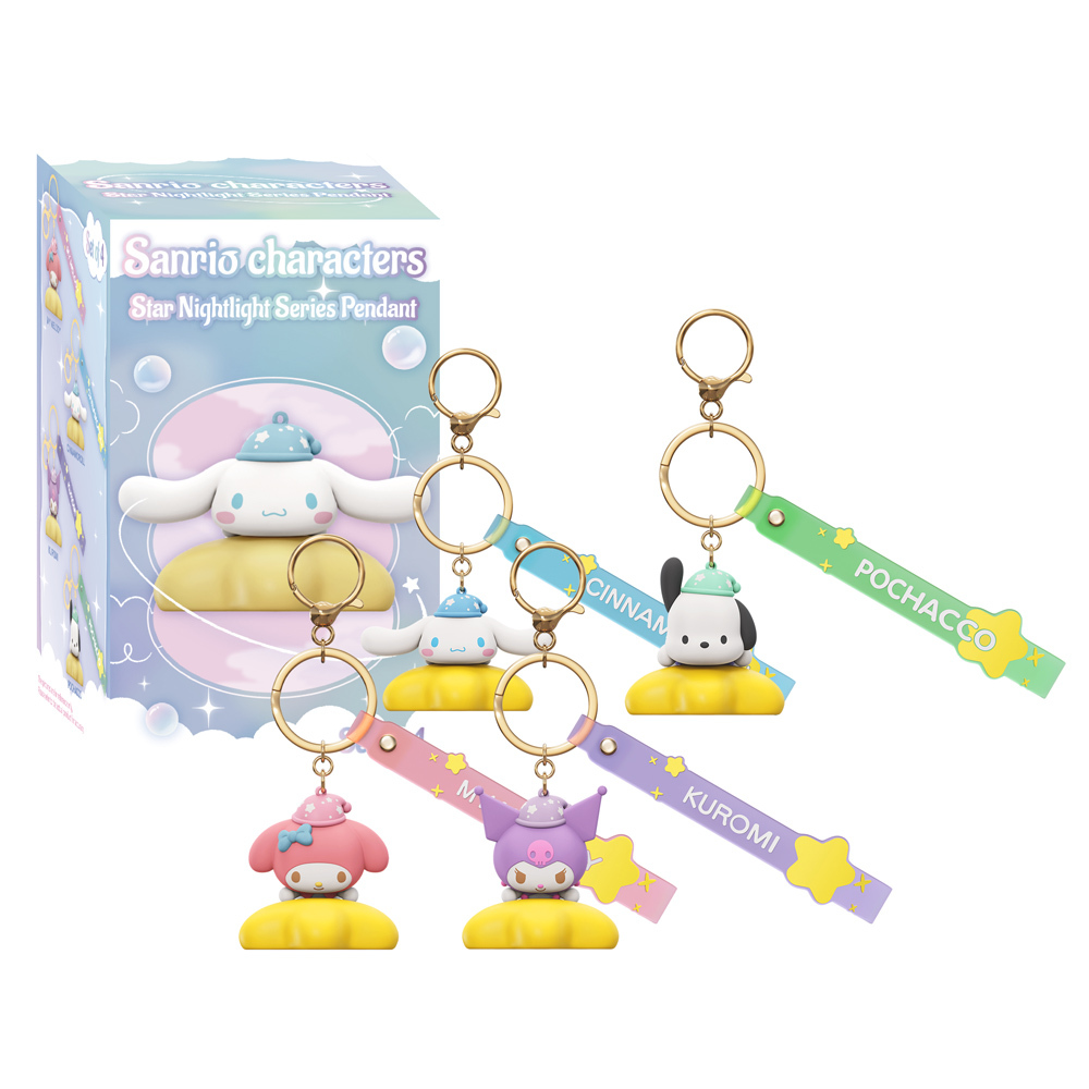Sanrio-星星小夜燈吊飾 隨機出貨
