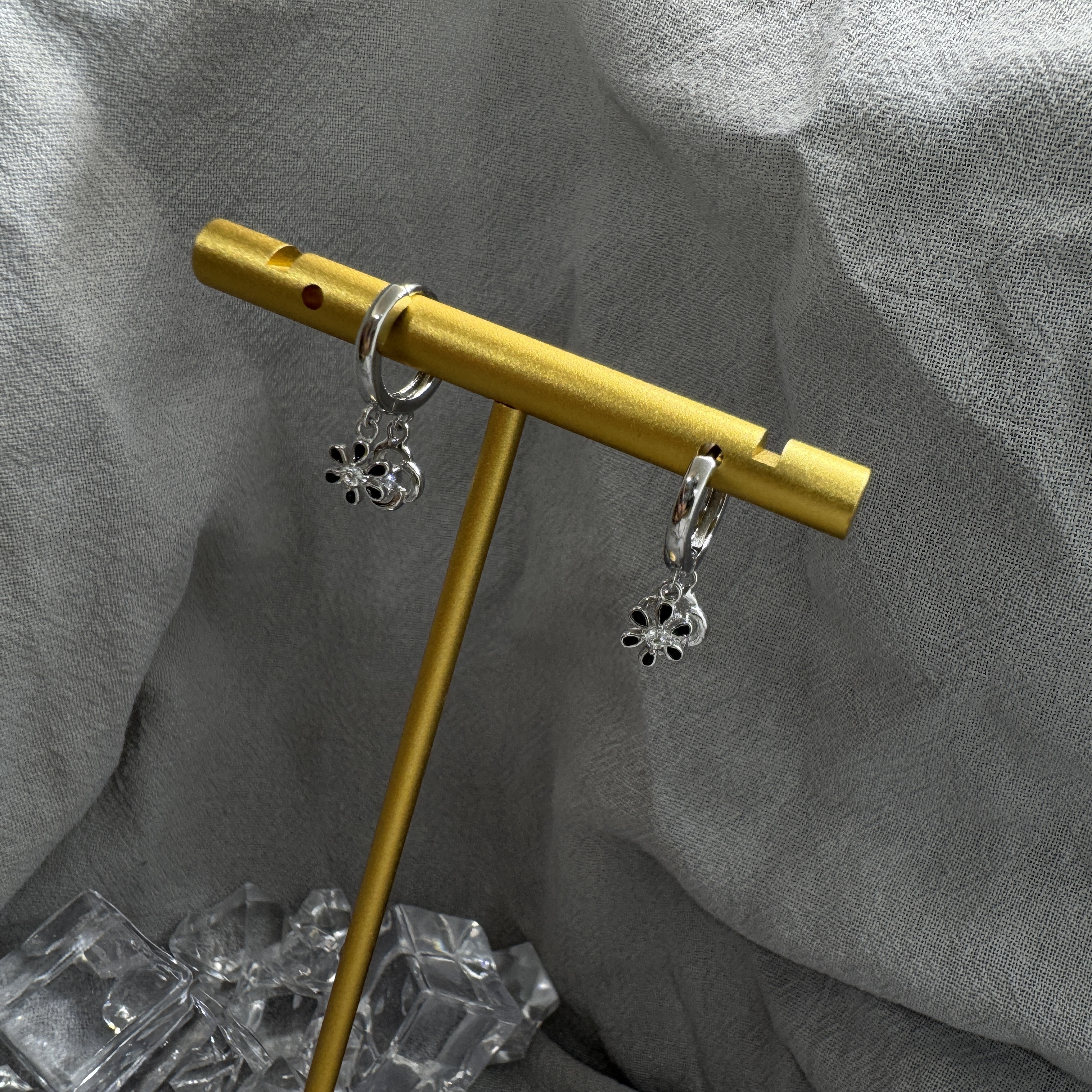 花綻銀漾 - 純銀耳環