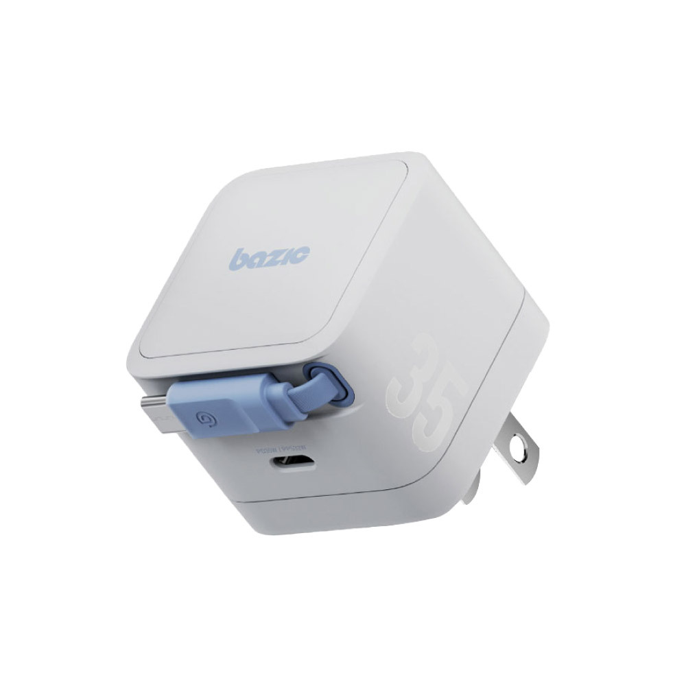 Bazic Retrek 35W 自帶線快充電源供應器