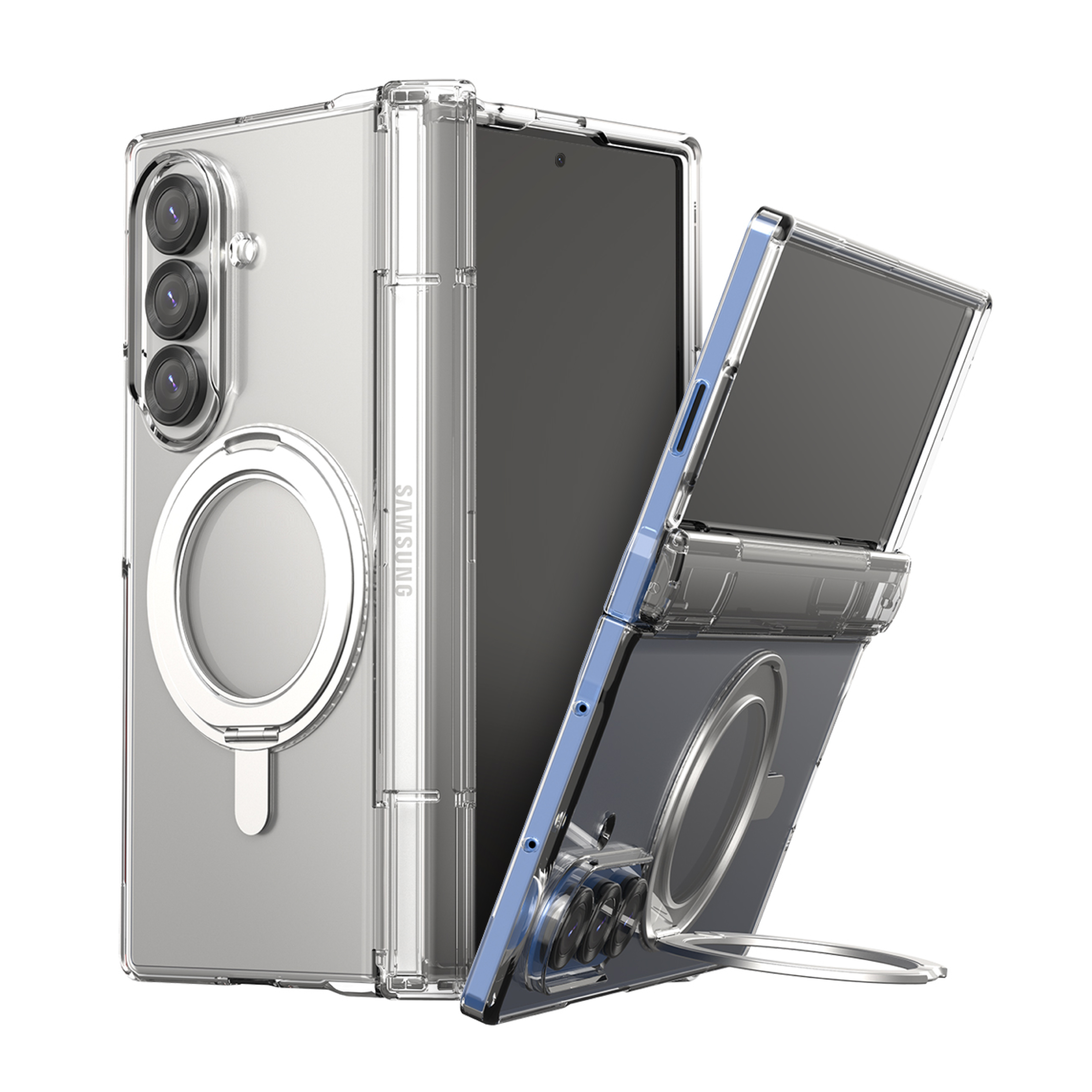 Araree Galaxy Z Fold 7 Nukin 360M Magsafe 支架磁吸保護殼