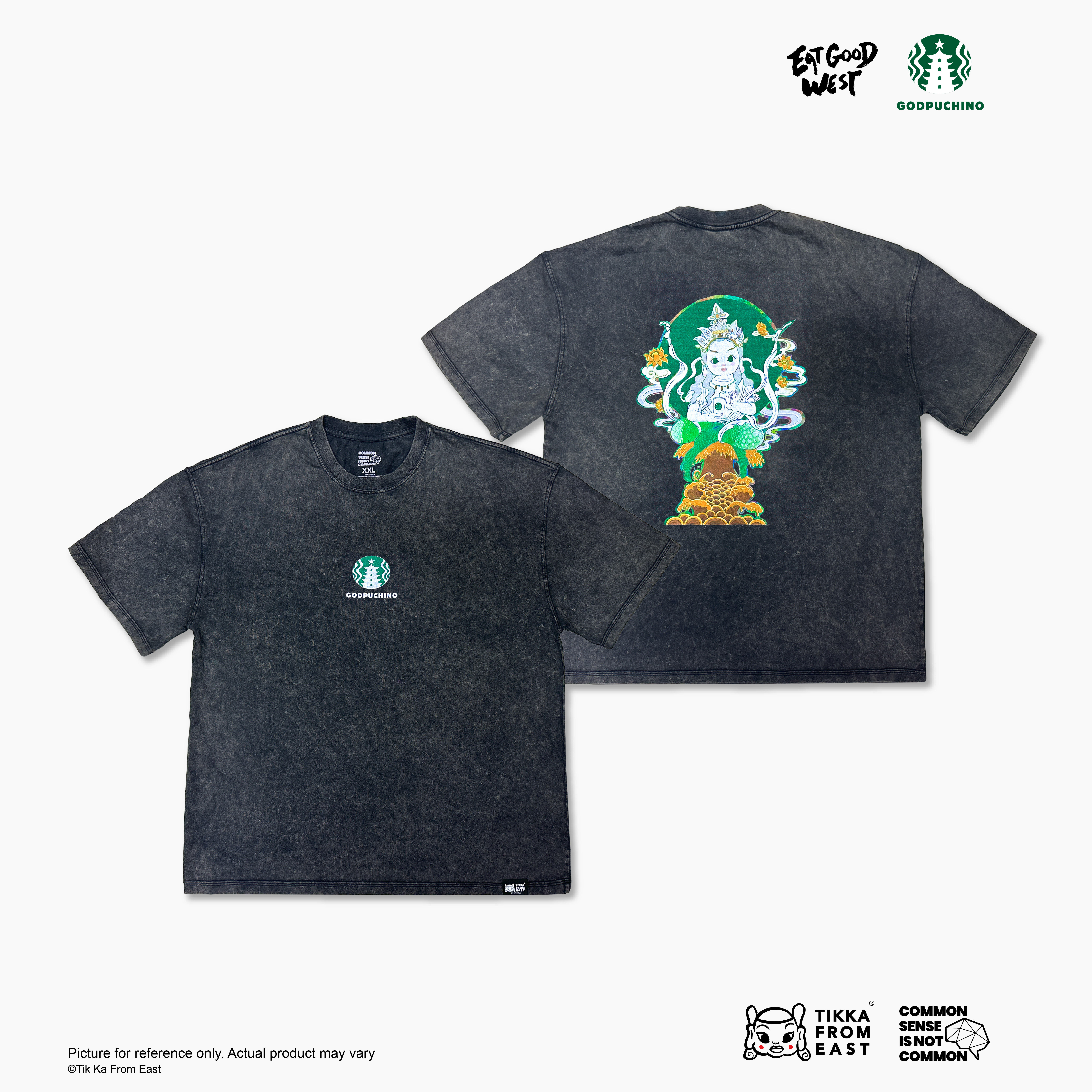 Eat Good West T恤 TIKKA-TEE-05-GOD