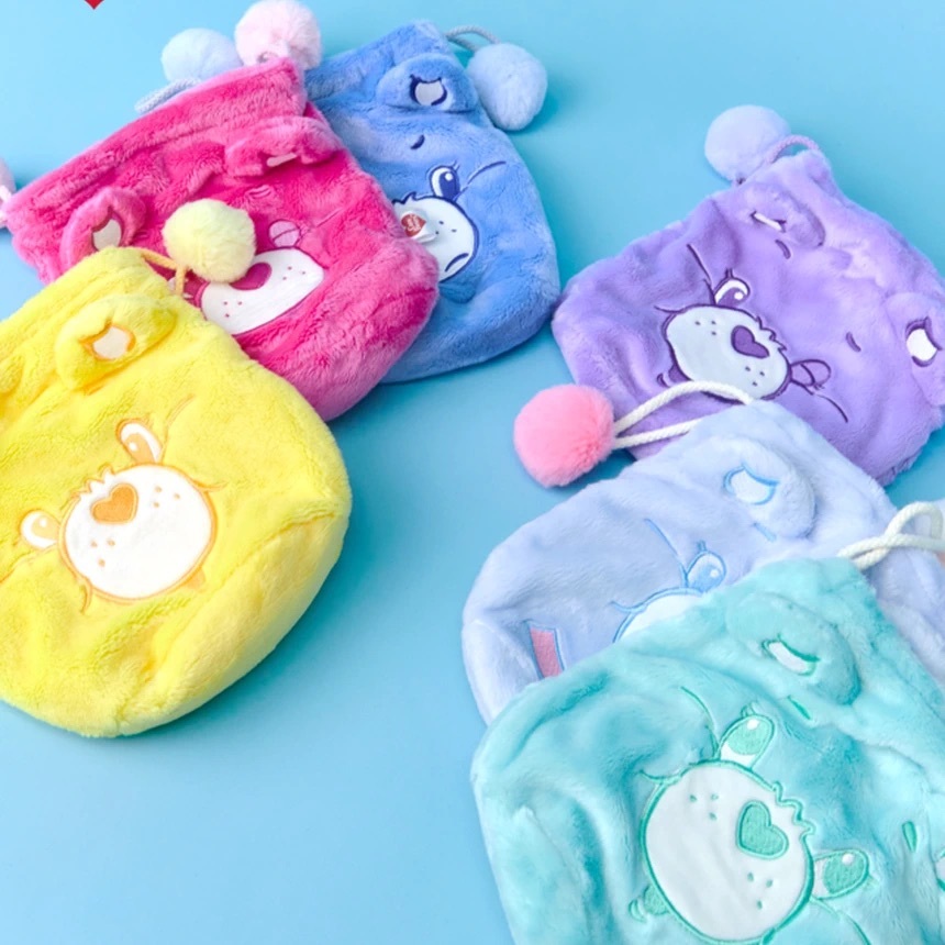 🇹🇭 CARE BEARS毛毛束口袋