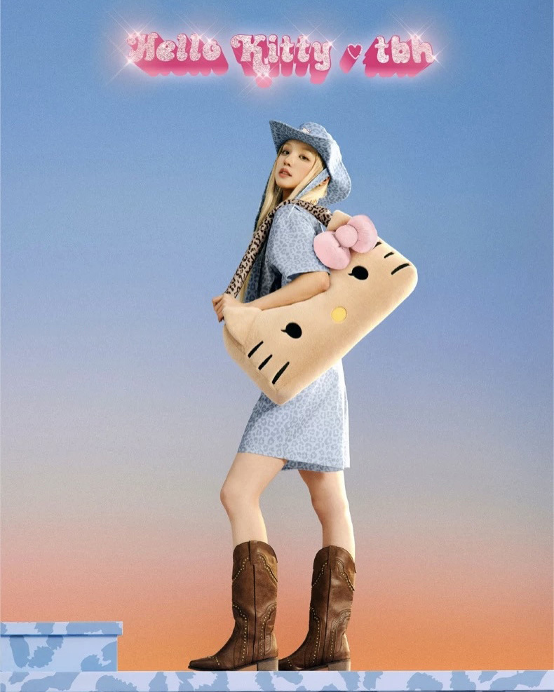 HELLO KITTY x TBH 曬黑系列 造型抱枕 靠墊 玩偶 復古收音機 凱蒂貓 宋雨琦代言 / 預購