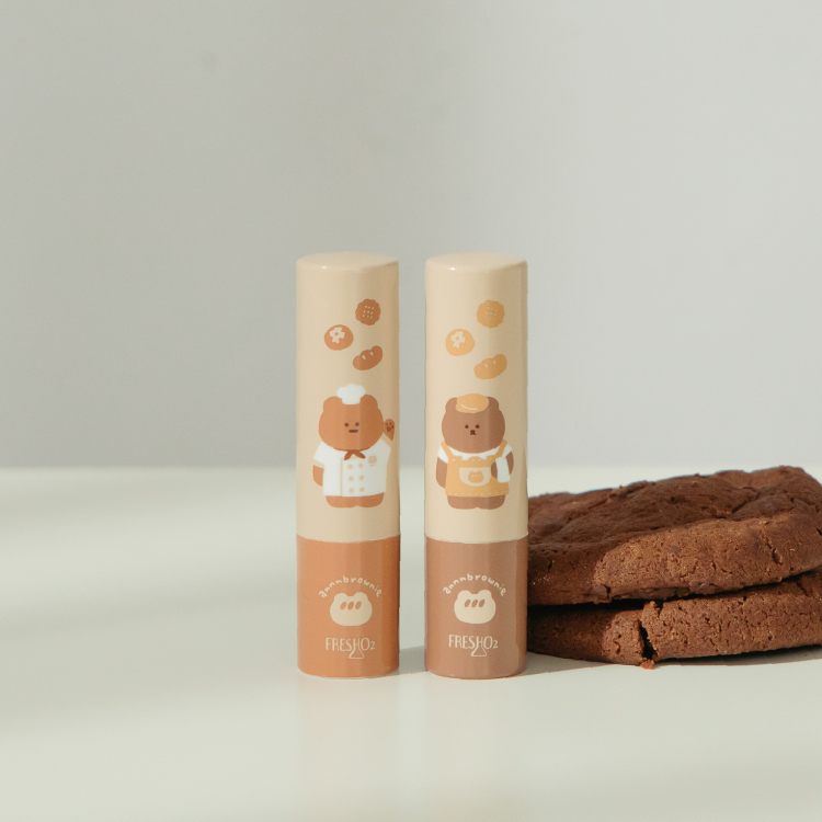 布朗尼 感應換色潤唇棒雙入組