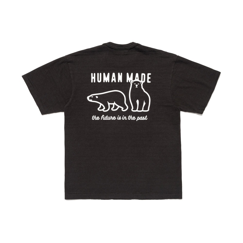 2025AW HUMAN MADE GRAPHIC T-SHIRT 正面 左胸 刺繡 愛心 背後 北極熊 短T 現貨 HM30TE005