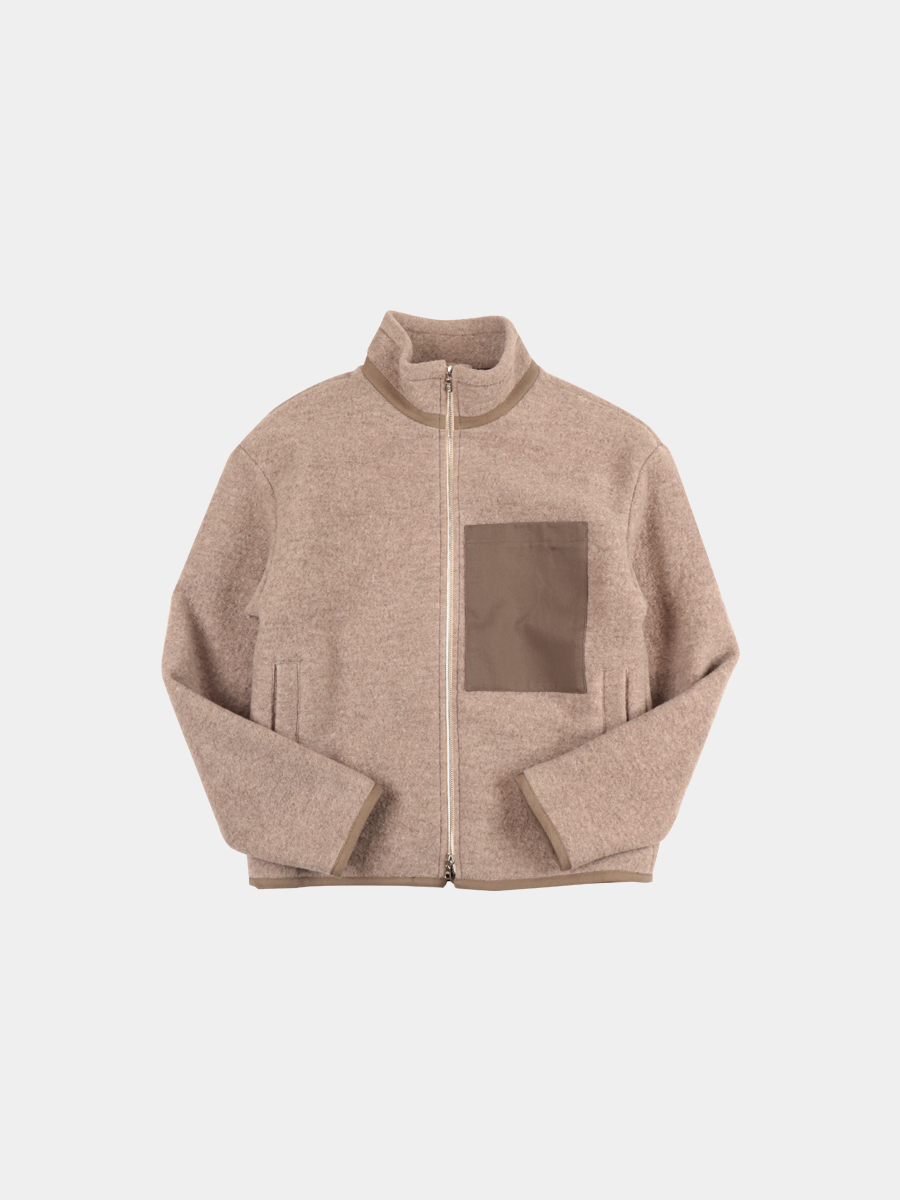 De Bonne Facture Sherpa Jacket Beige