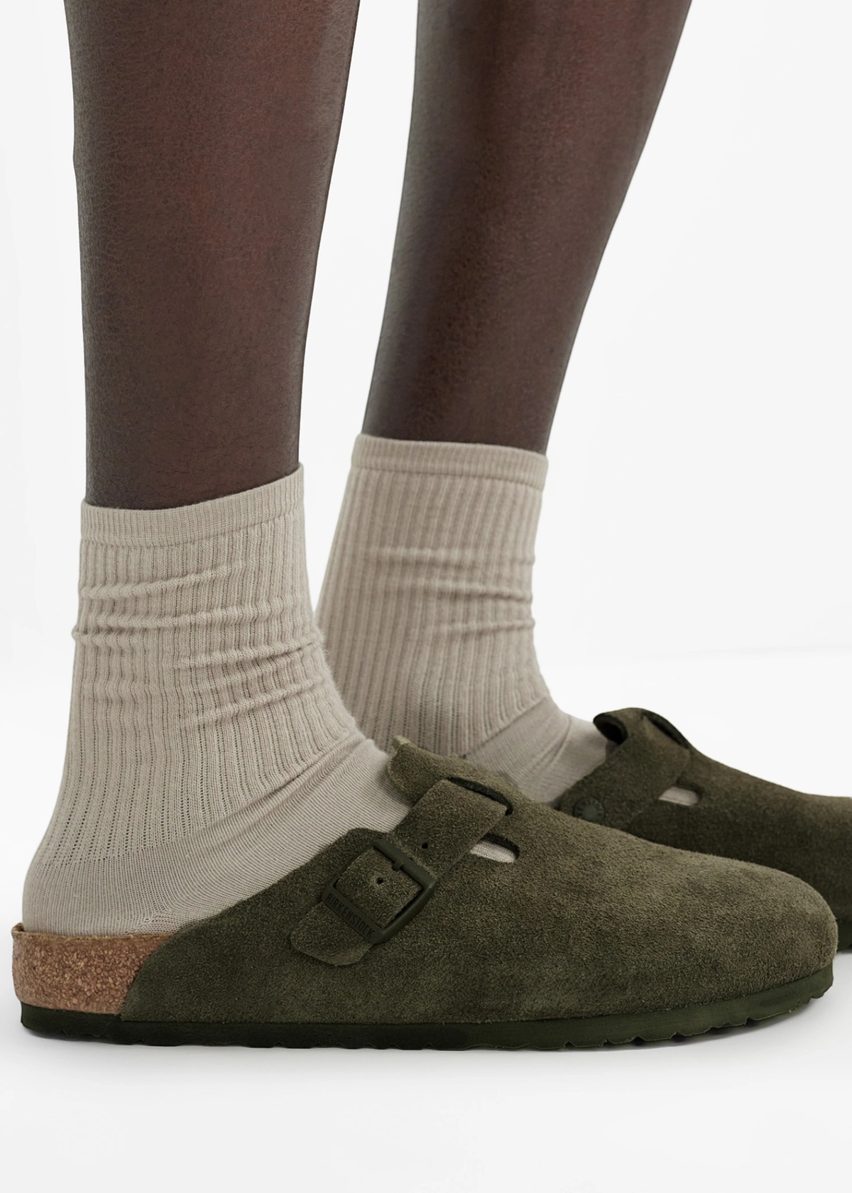 [預訂] Birkenstock Boston Suede Thyme | 1024721