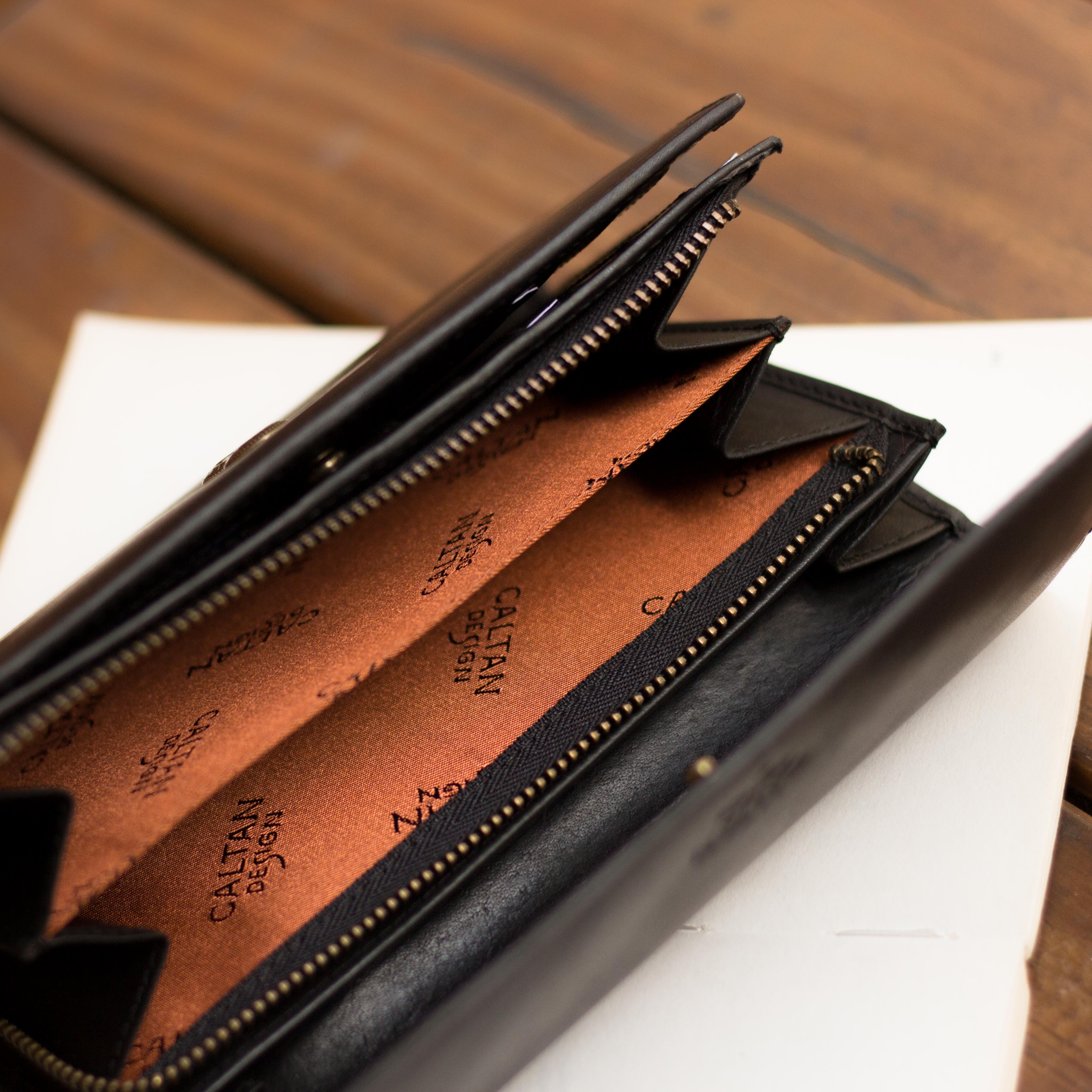 『新品上市』老爺有喜 魅力多功能真皮長夾(071947bk)