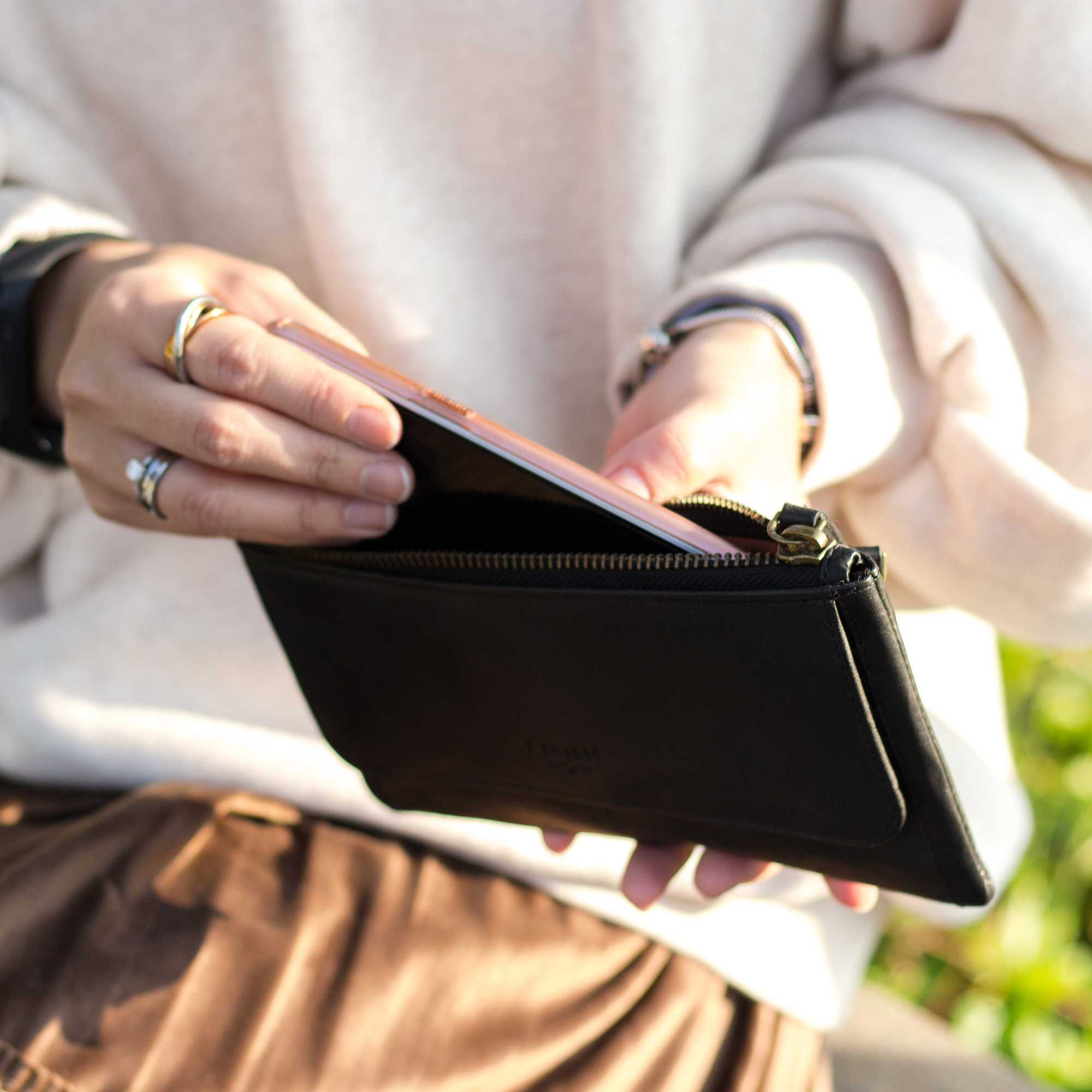 『新品上市』老爺有喜 浪漫優雅經典真皮長夾(072004bk)