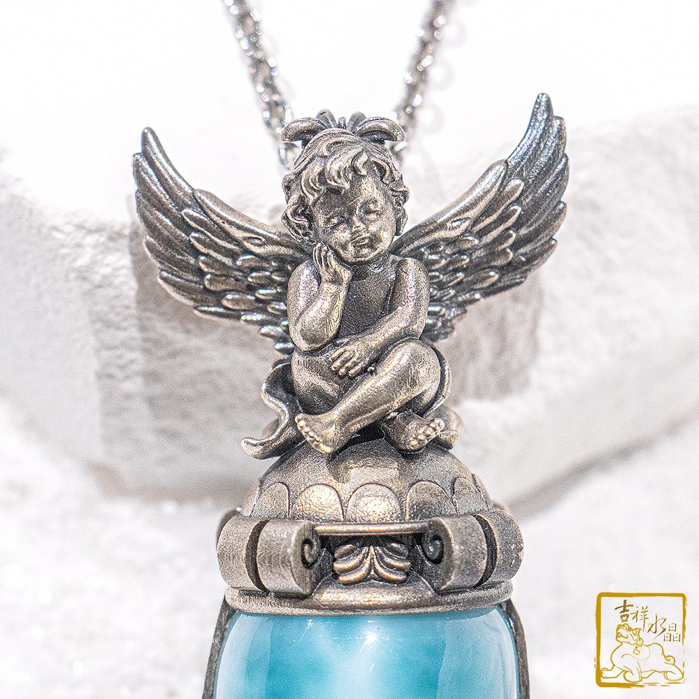 拉利瑪天使墜 31.5g 療癒治癒