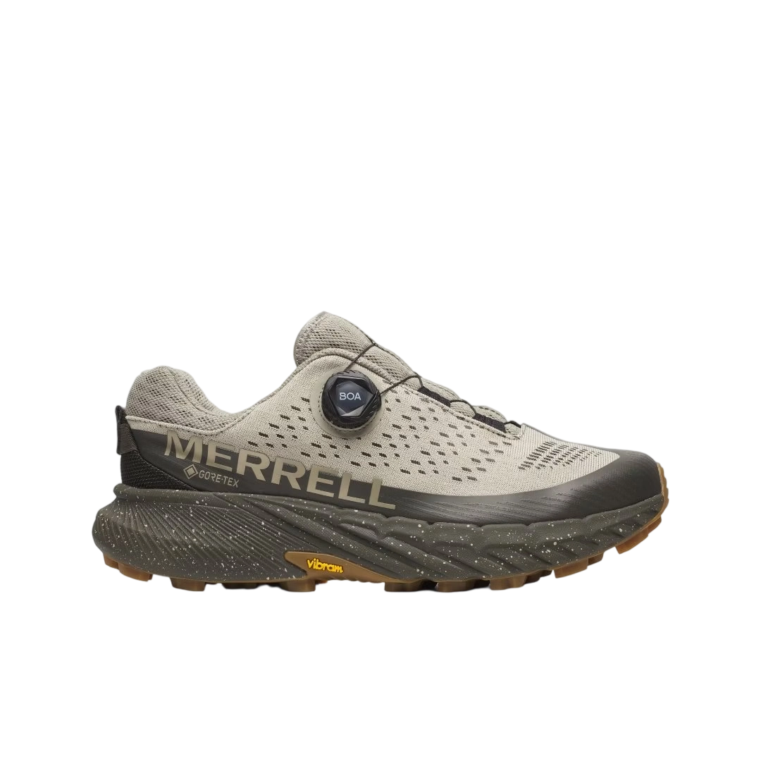 MERRELL 美國 AGILITY PEAK 5 BOA GTX 防水登山健行鞋 男款(岩石灰色) 33ML068699