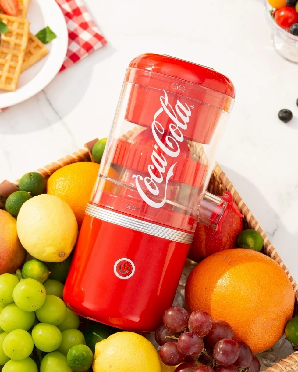 <正版授權>可口可樂 多功能 果汁機 榨汁機 無線 全自動