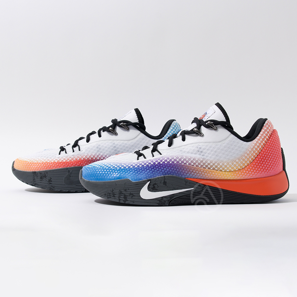 Nike S.T. Flare EP 男鞋 白彩色 鴛鴦 氣焰 氣墊 緩震 實戰 運動 籃球鞋 IH7326-110