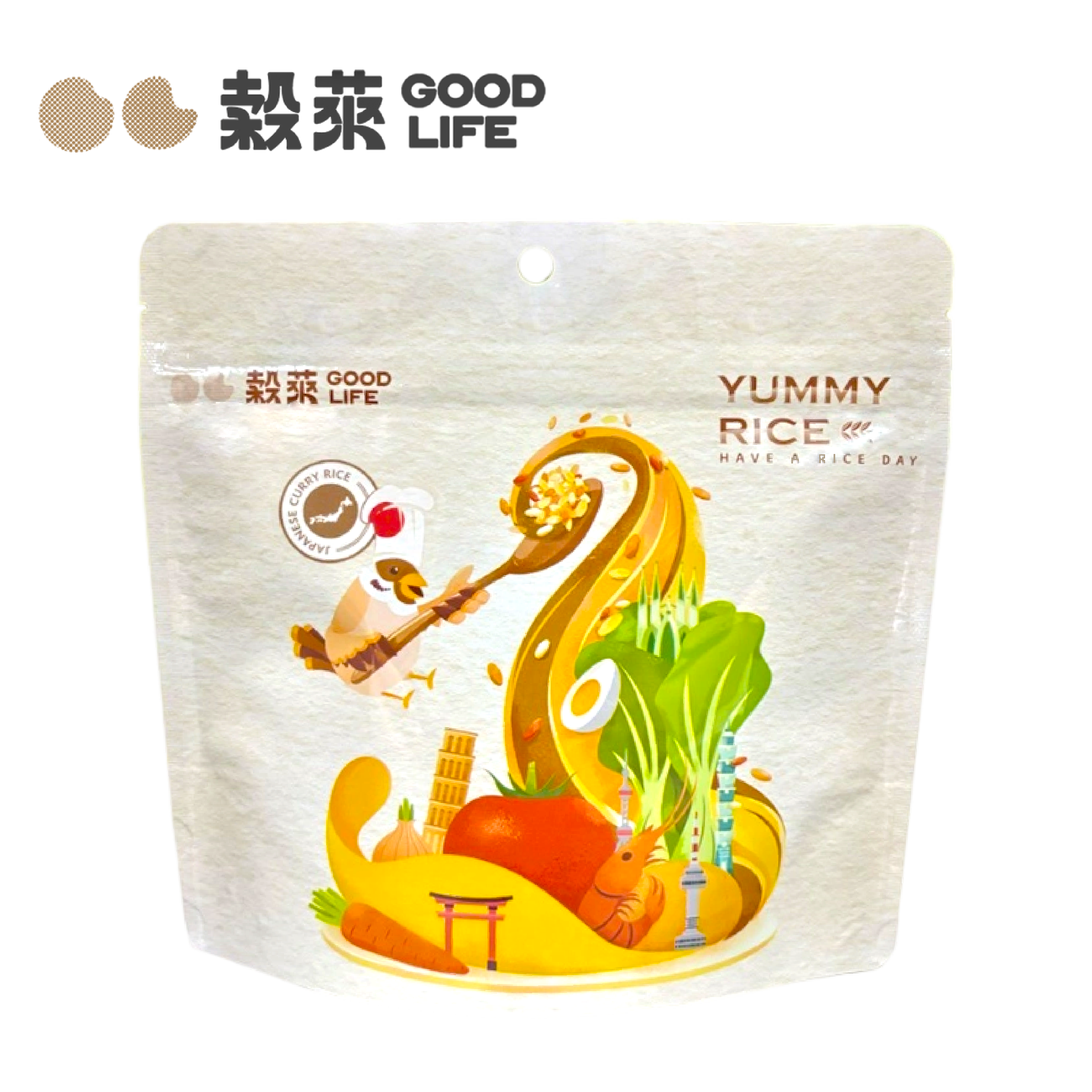 穀萊GOOD LIFE 台灣 沖泡乾燥飯 (2種口味) 59GL0039、59GL0046