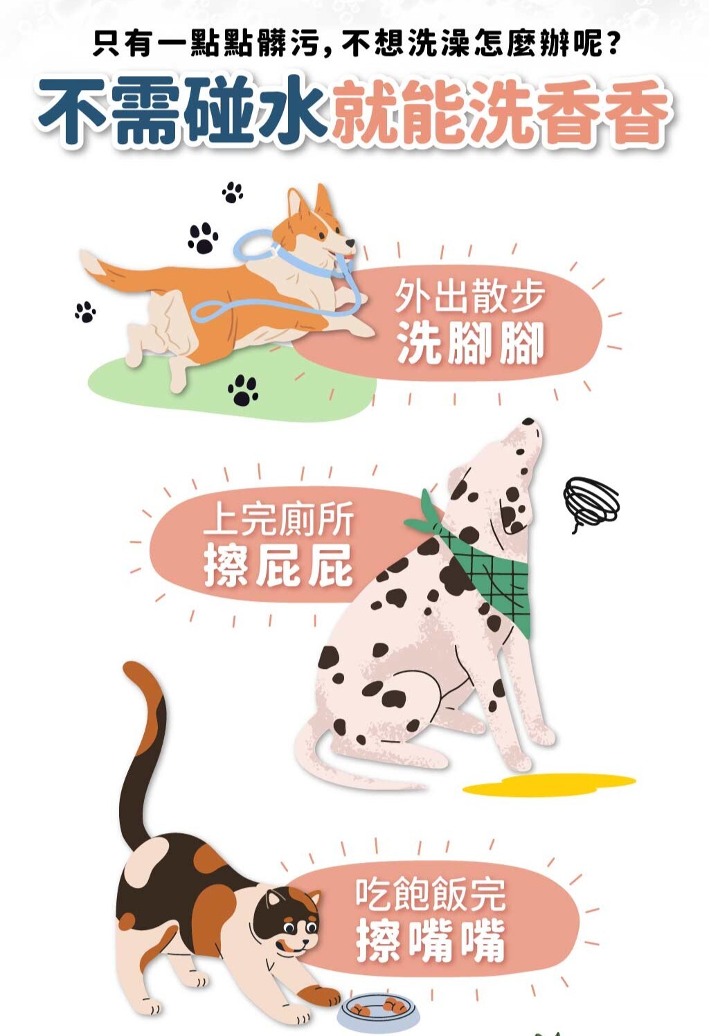 Aether依鈦｜寵物肌膚乾洗慕斯 150ml 寵物乾洗澡