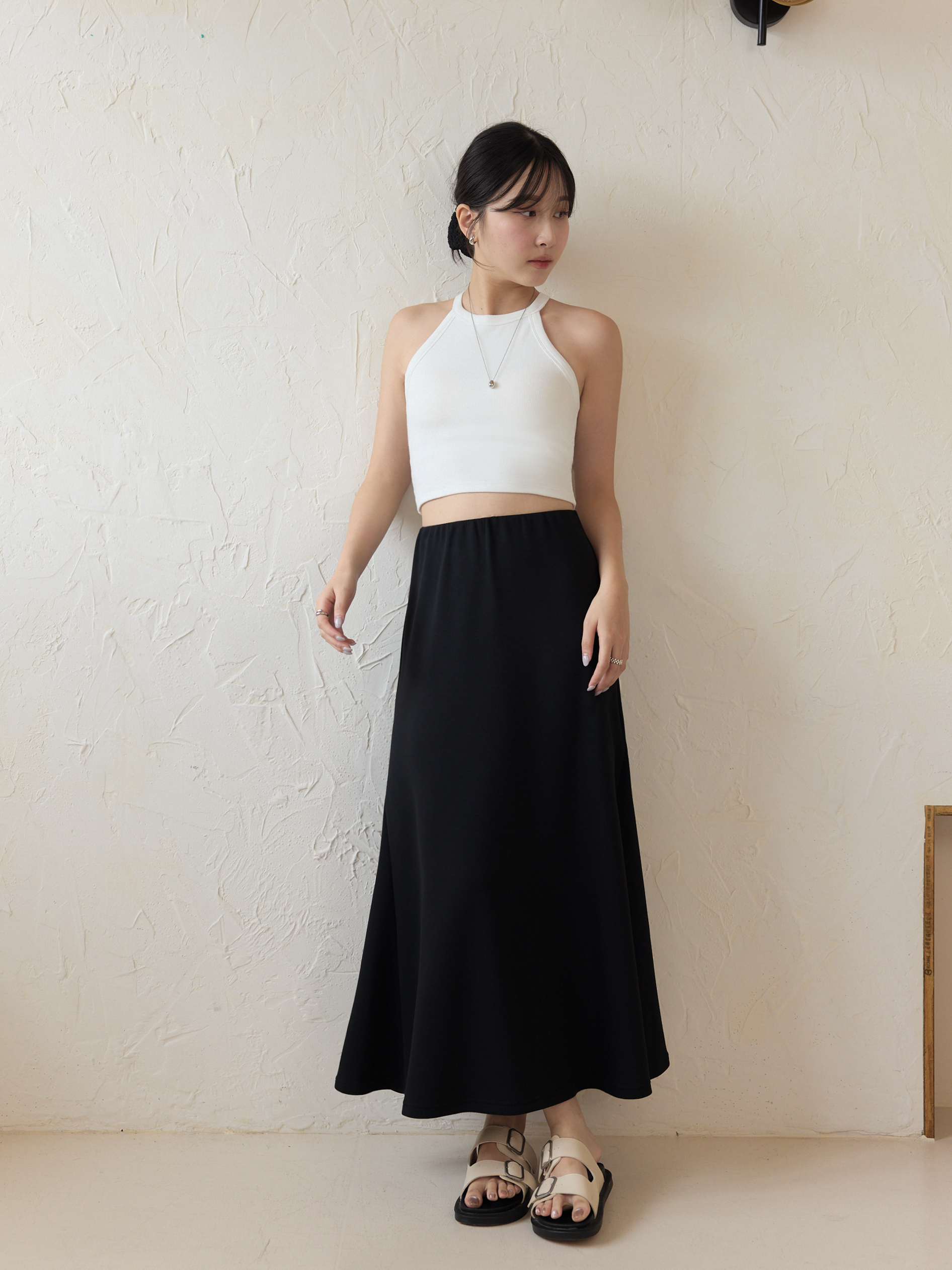 自訂 極顯瘦萬能魚尾裙