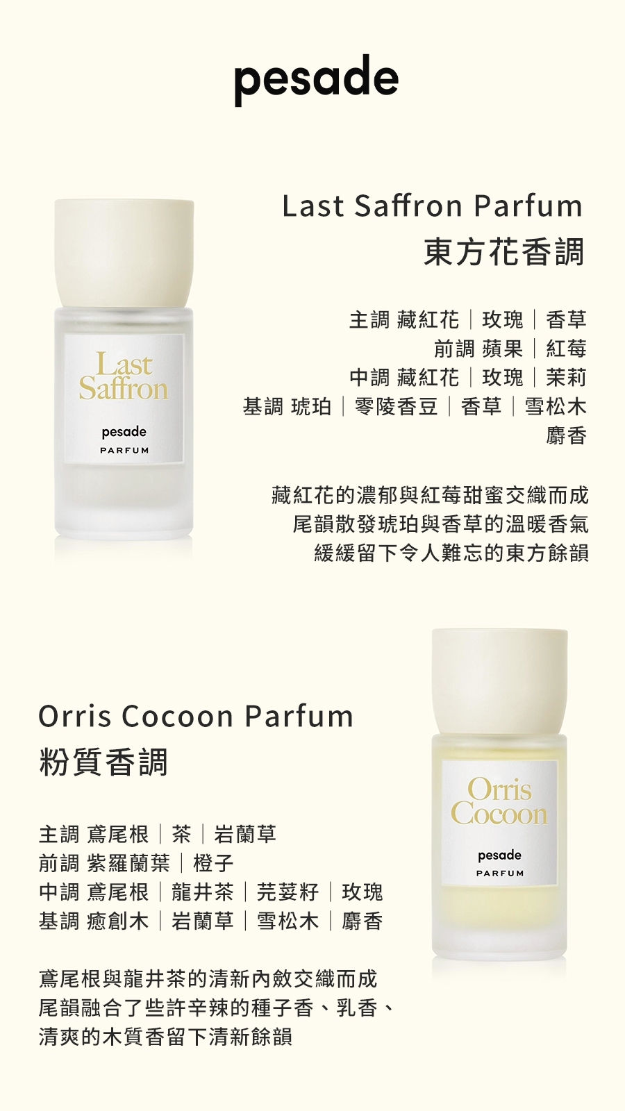 Pesade Orris Cocoon  Parfum 30ml