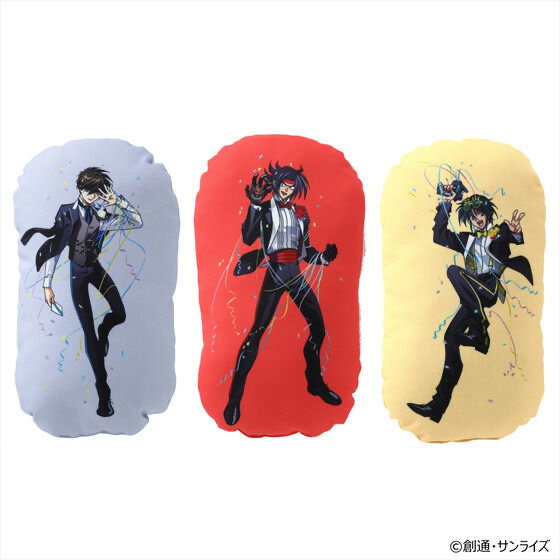 242127 Pbandai 預訂 2026/2月 ガンダムGWX 周年イラスト ミニクッション（ヒイロ、ドモン、ガロード）