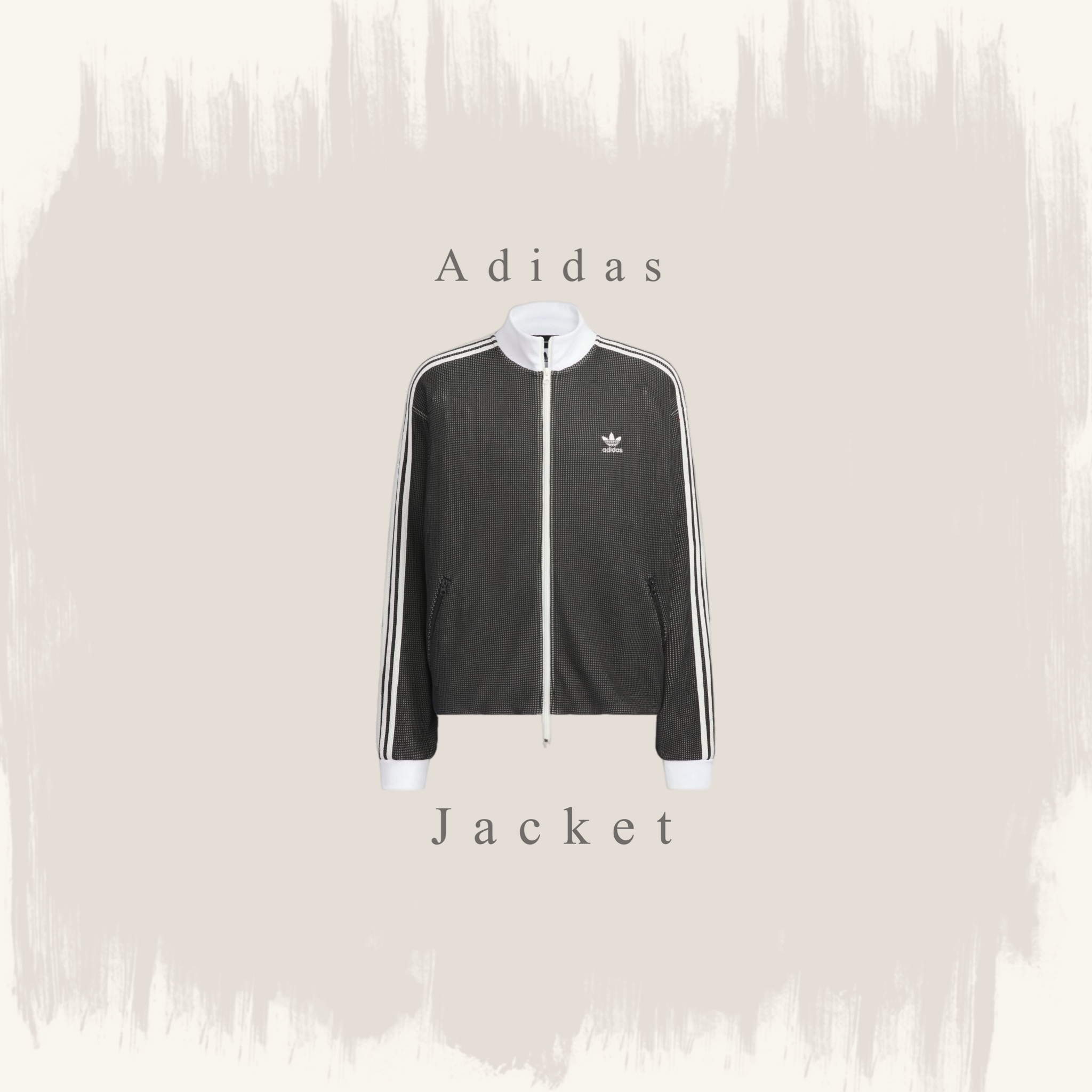 ADIDAS ORIGINALS 炭灰 灰色系 針織運動外套 三葉草 OVERSIZE KC2619