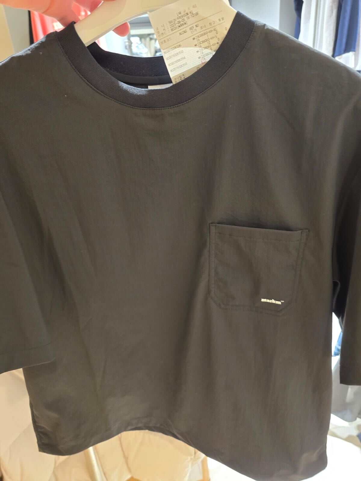 【直播】KM080546 Markm 口袋短袖上衣 (MKIBC88060)