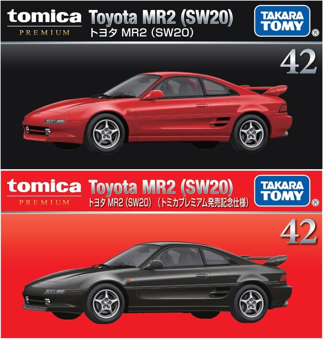《 TAKARA TOMY 》 TOMICA PRM42 豐田MR2 一般+初回