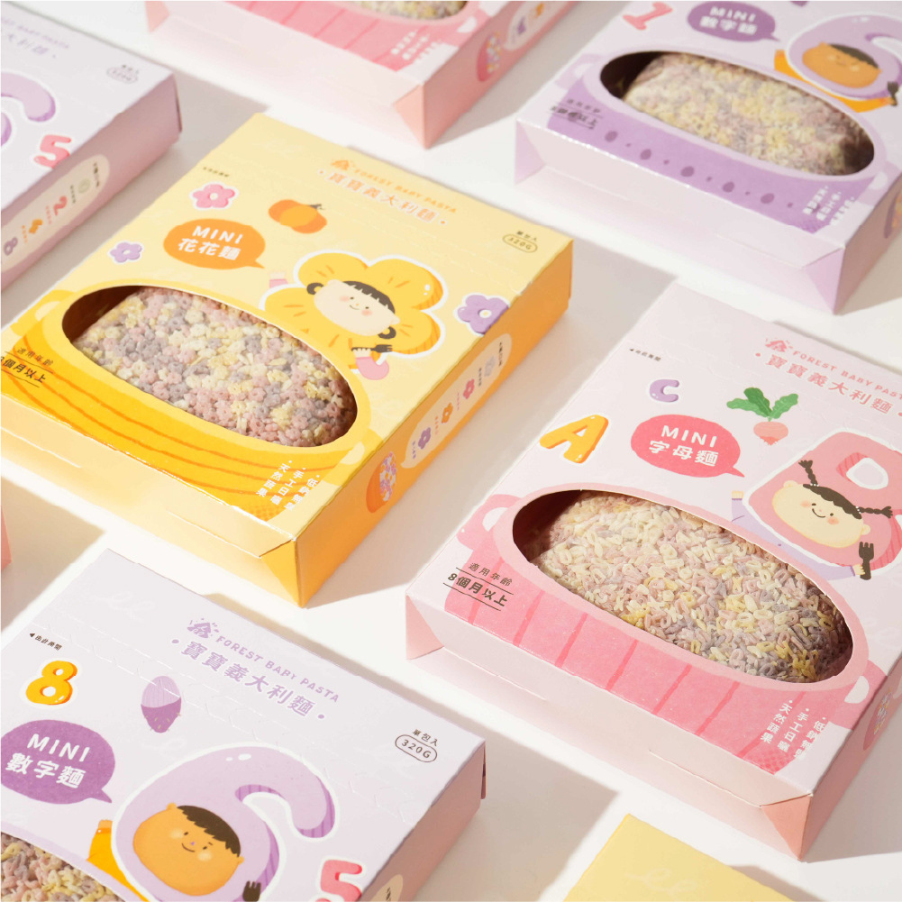 惜福良品 ( 效期 4/06 )｜61折起｜森林寶寶義大利麵- Mini系列｜1盒入