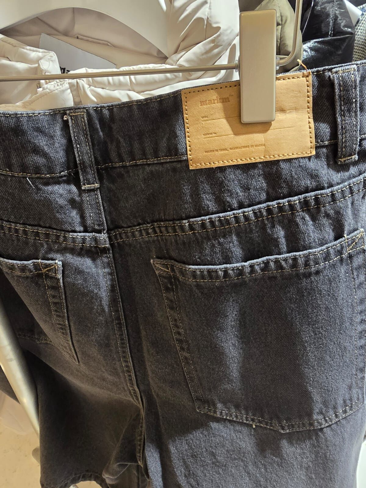 【直播】KM080547 Markm 復古水洗牛仔短褲 (MKFAC45210)