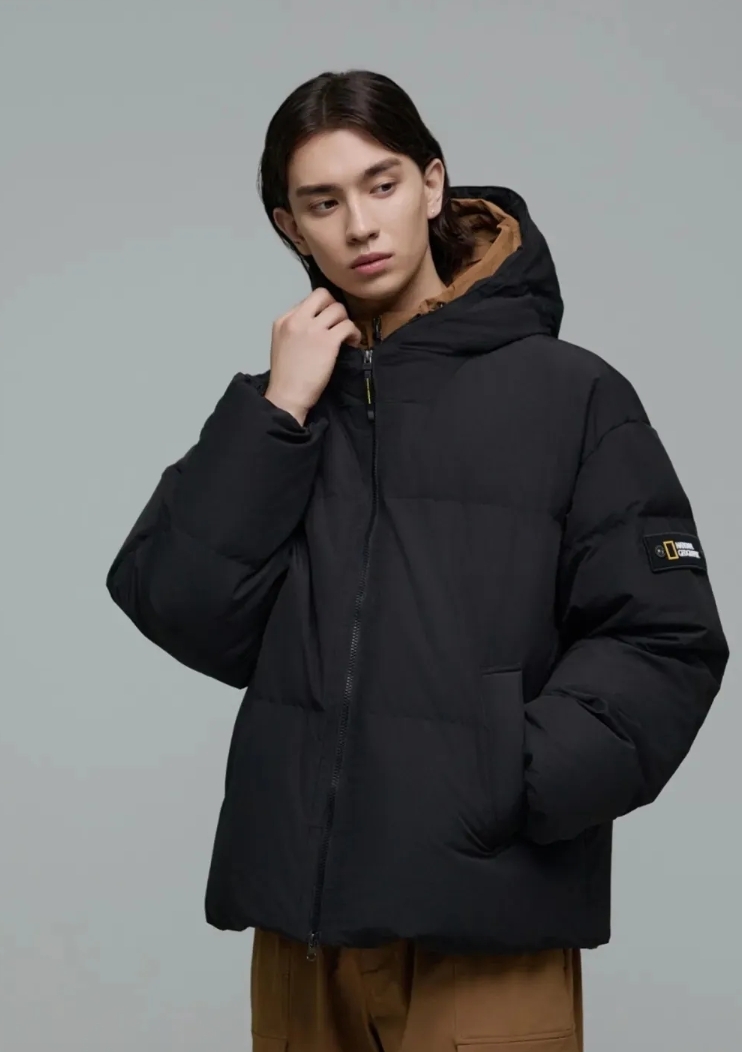 【直播】KM0805196 National Geographic 男女同款連帽羽絨外套 (N244UDW022)