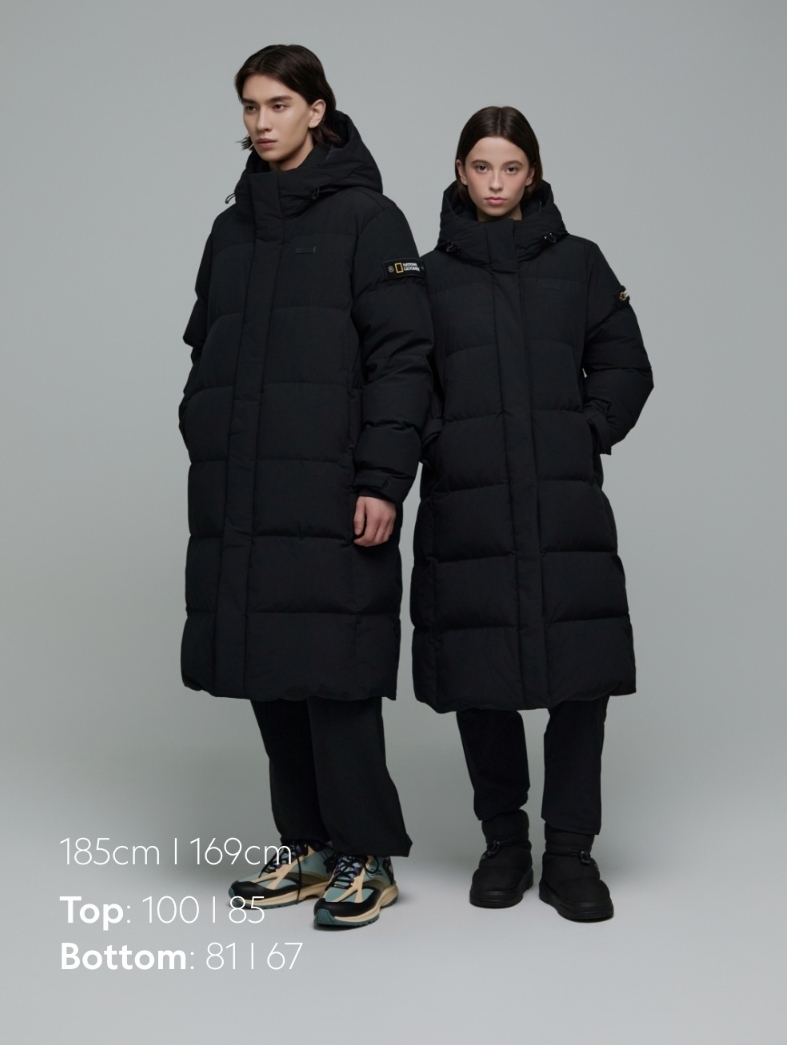 【直播】KM0805195 National Geographic 男女同款長羽絨外套 (N244UDW160)