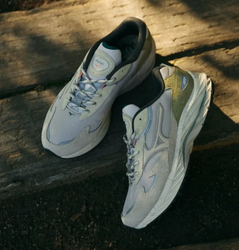 Mizuno Wave Rider β 復古老爹鞋 杏色 百搭舒適休閒慢跑鞋 男女同款 Aug25