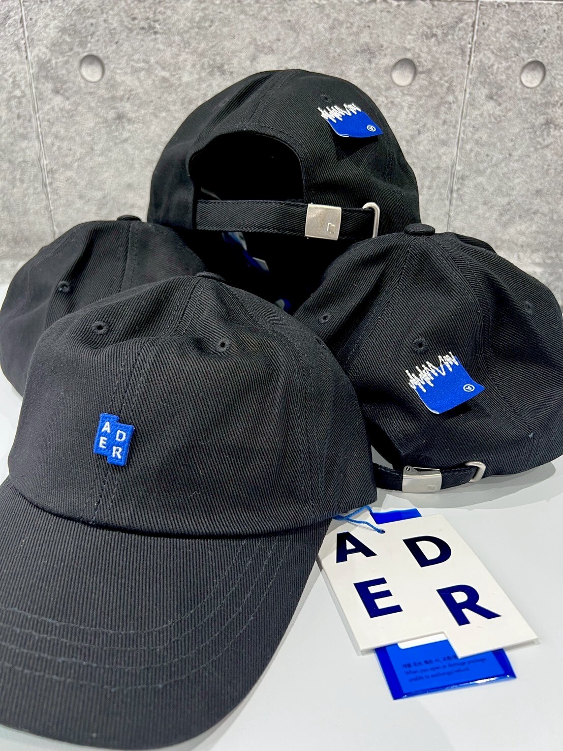 ADER 基礎刺繡小標 老帽