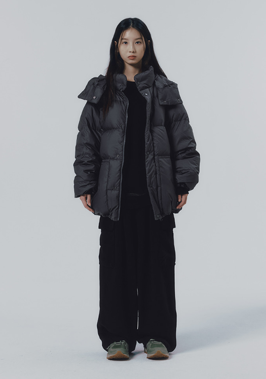 【預購】KM080550 Markm 連帽羽絨外套