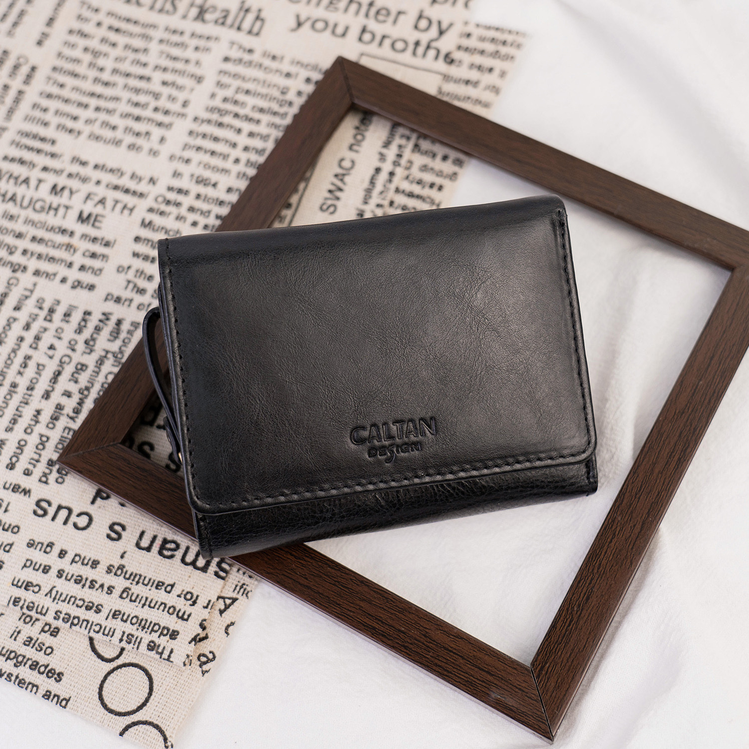 『新品上市』老爺有喜 極致輕巧收納零錢短夾(075021bk)