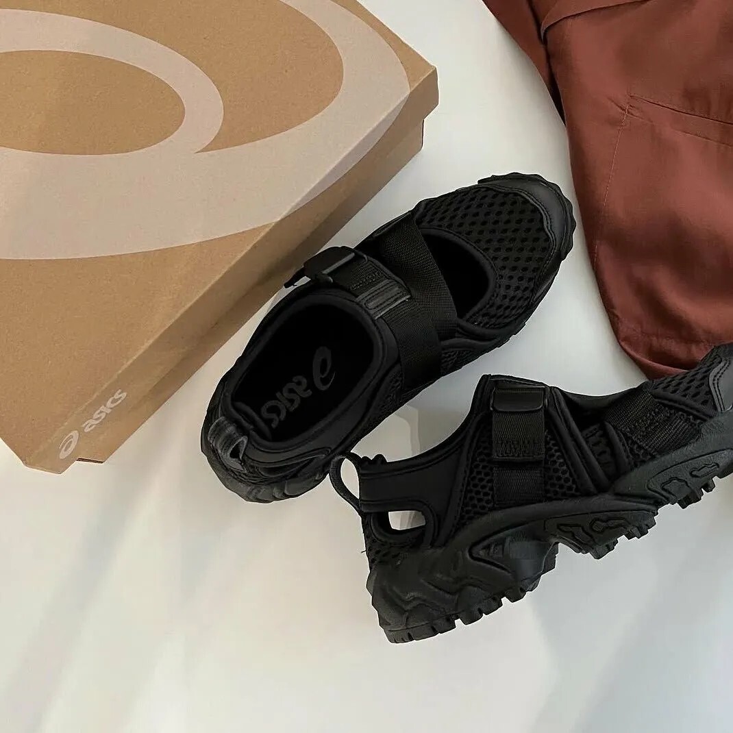 "代購" ASICS GEL-FILIMY 黑色 全黑 溯溪鞋 涼鞋 男女鞋 1203A165-001