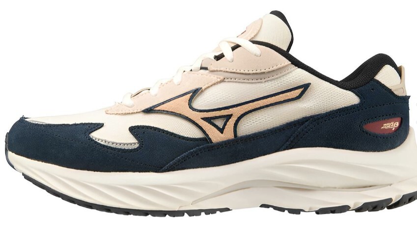 【現貨出清】Mizuno Wave Rider β 白米藍 復古跑鞋 百搭休閒運動鞋 男女同款 Aug25