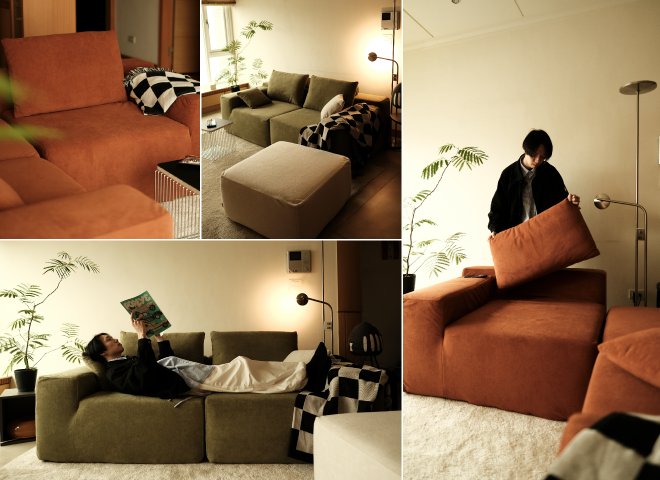 Modu cube方塊壓縮沙發