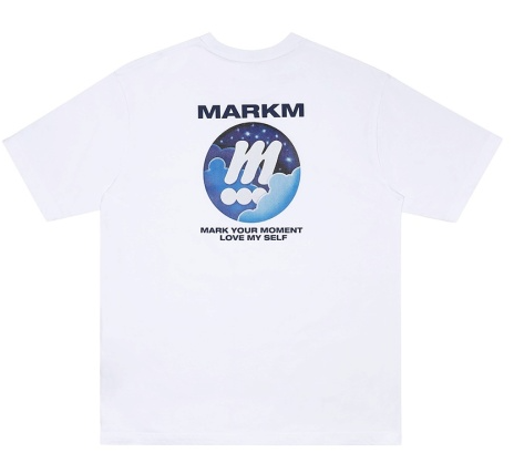 【直播】KM080557 Markm Love My Self 短袖上衣-白色 (MHIBH8923)