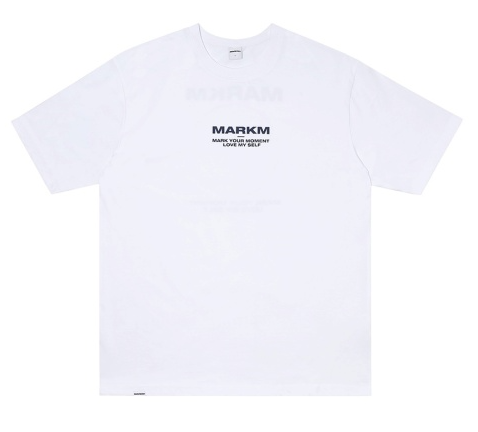 【直播】KM080557 Markm Love My Self 短袖上衣-白色 (MHIBH8923)