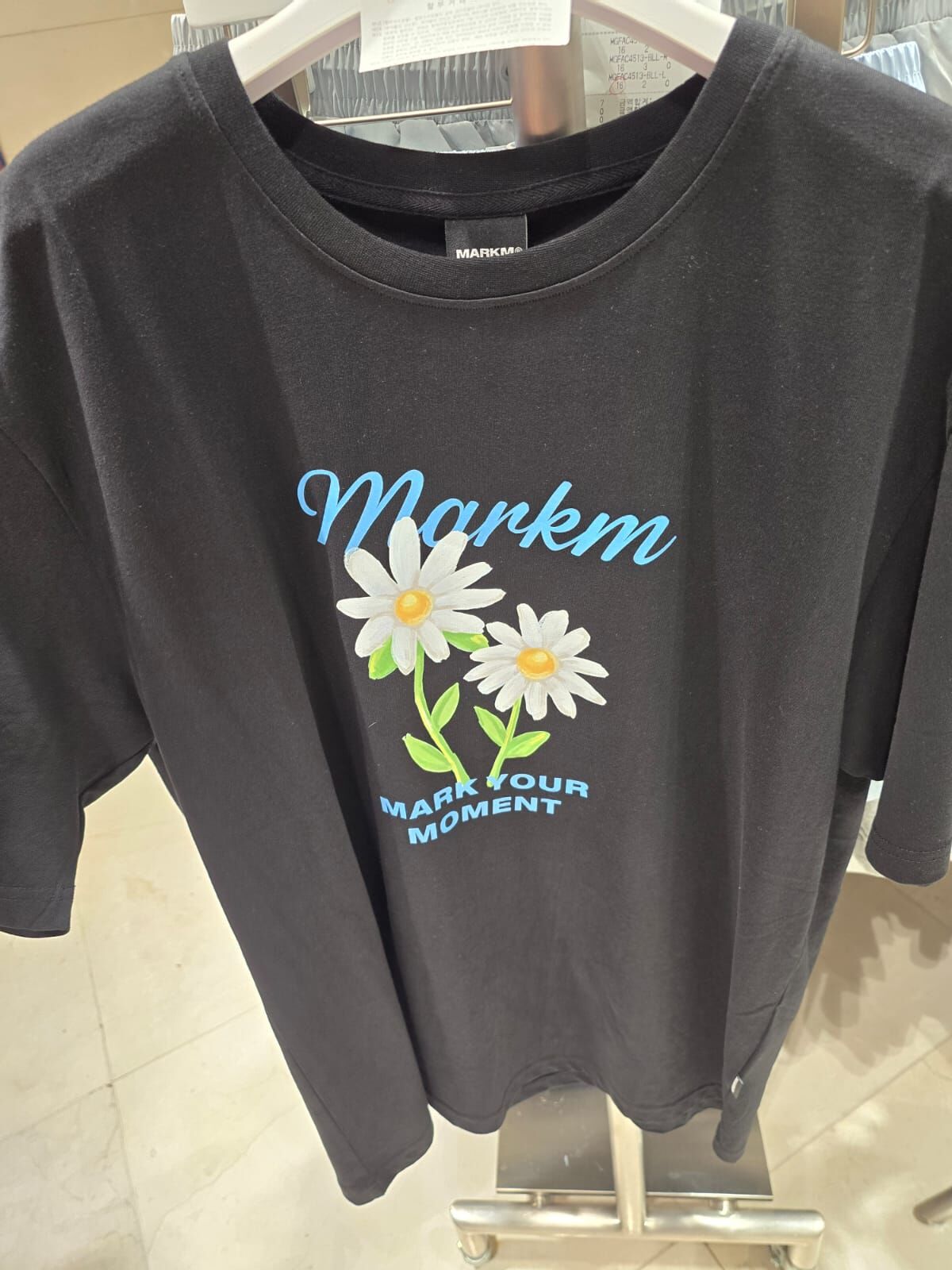 【直播】KM080559 Markm 花花短袖上衣 (MHIBH8916)