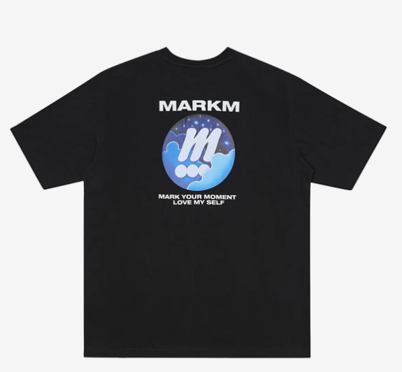 【直播】KM080560 Markm Love My Self 短袖上衣-黑色 (MHIBH8924)