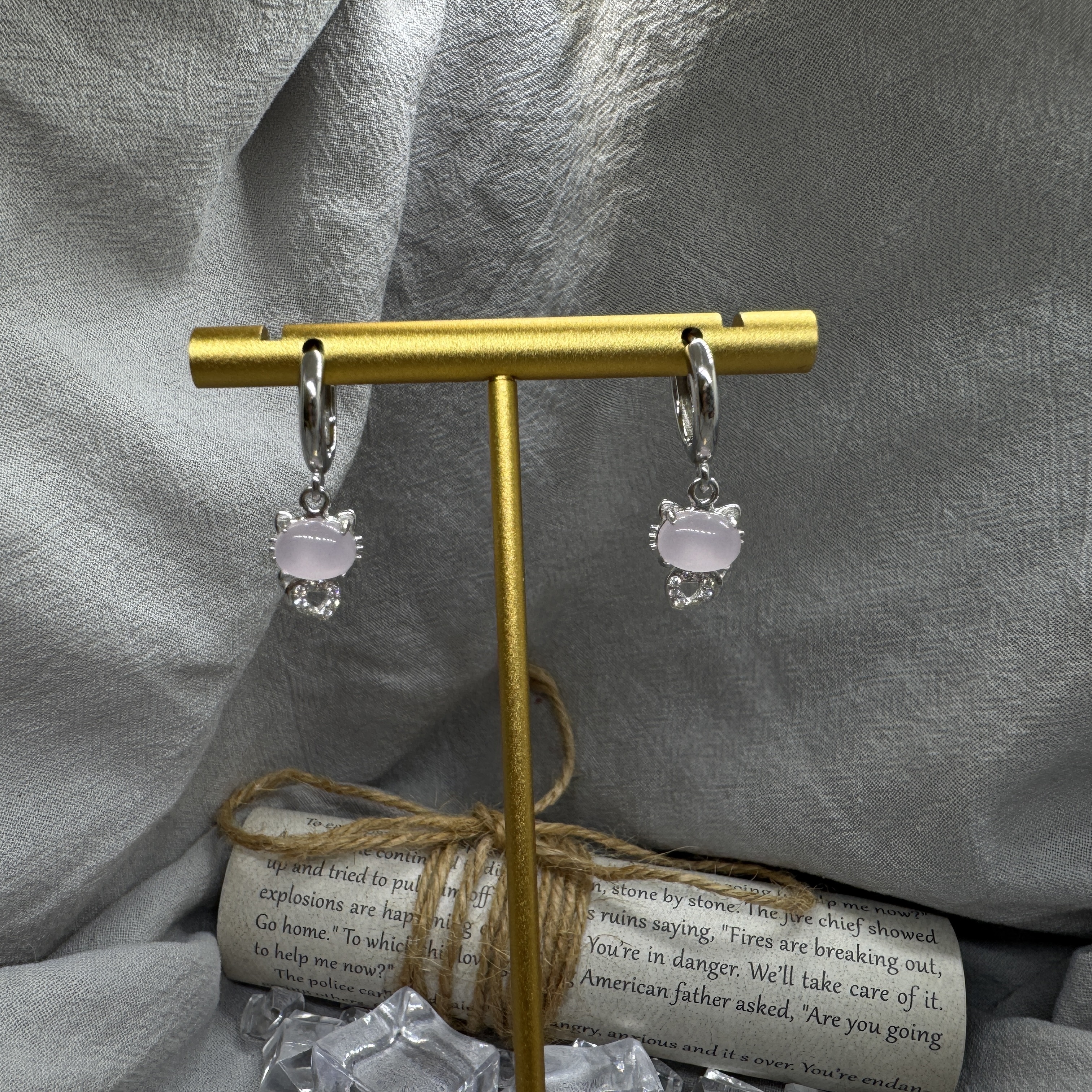 甜心軟糖 - 純銀耳環